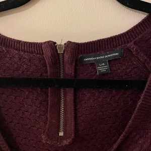Maroon American eagle sweater